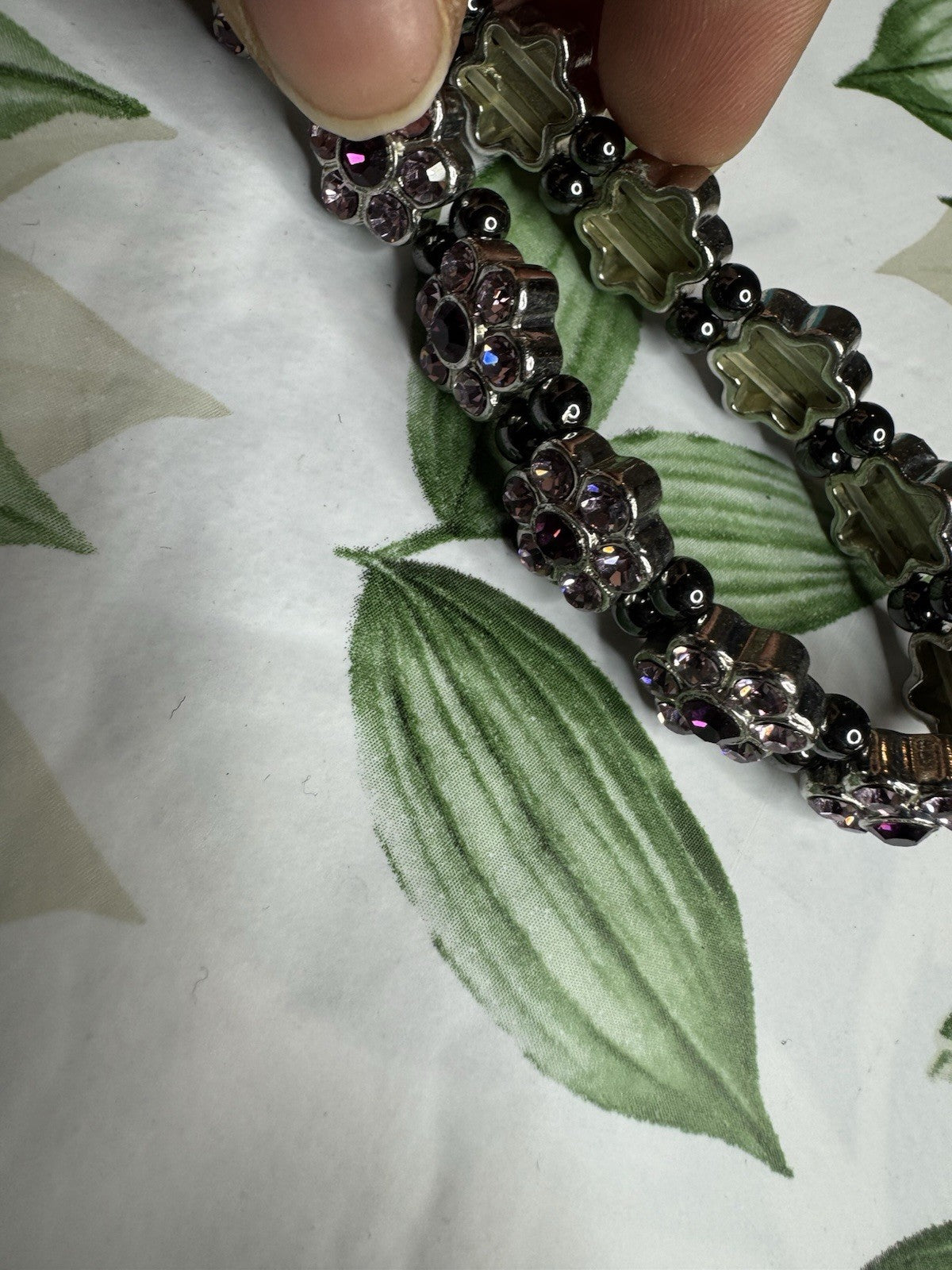 Beautiful Flower Link Bracelet for Women