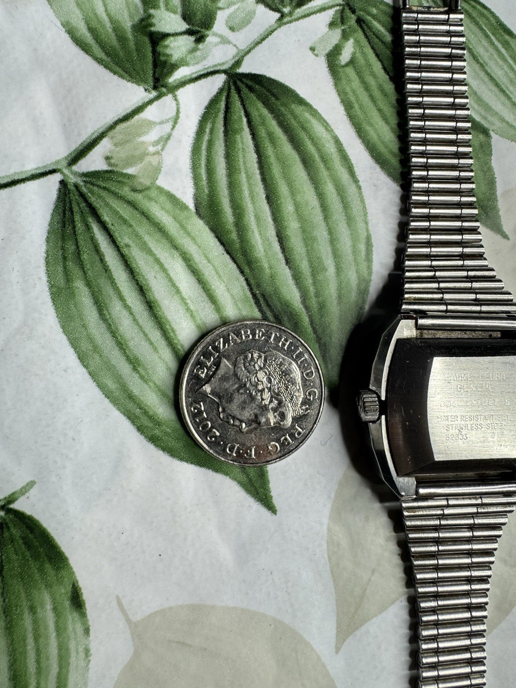 1970s Vintage Luxury Favre-Leuba Searaider II Daymatic Automatic Watch, working