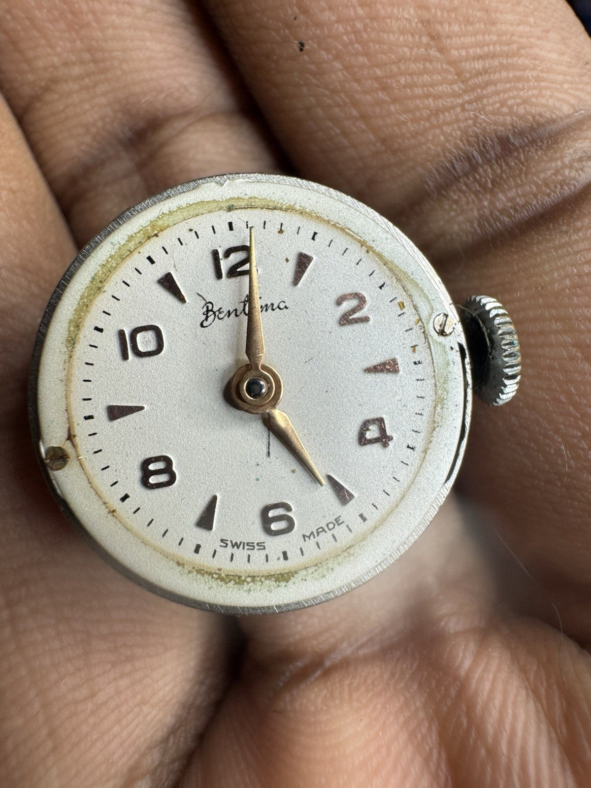 Bentima Swiss Made Ladies Mechanical Watch, faulty not working