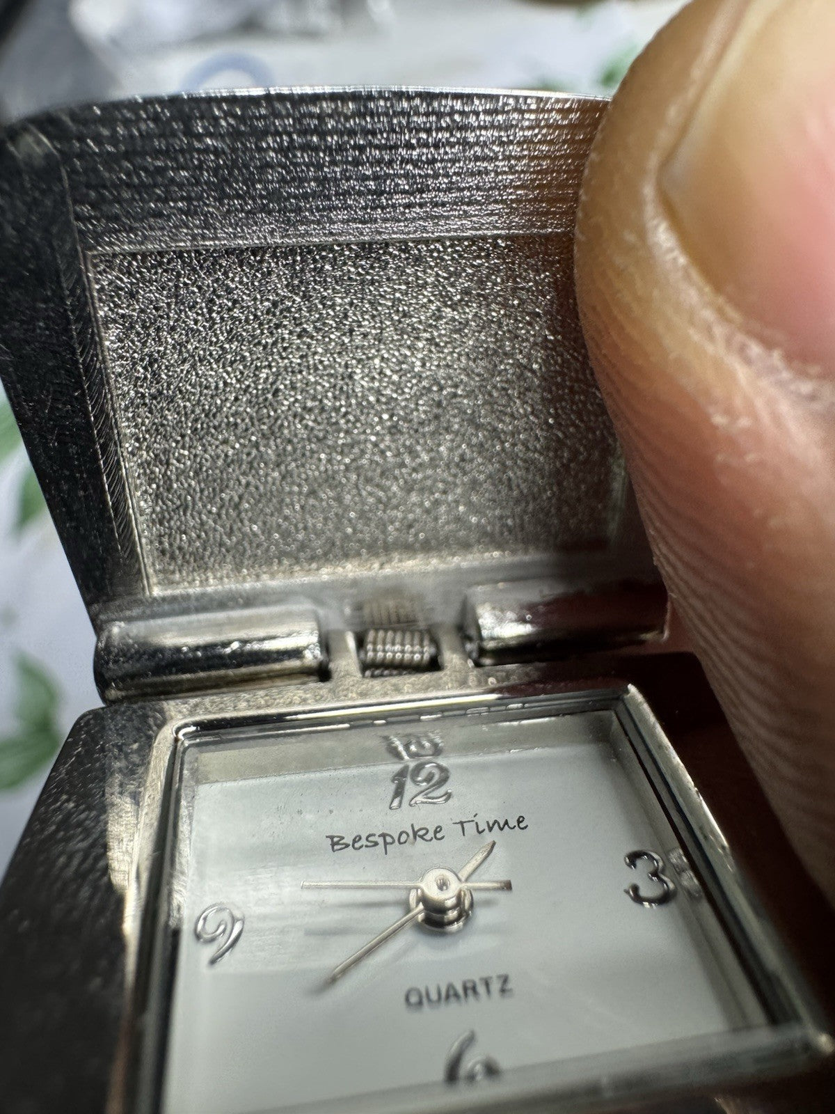 Bespoke Time 02512 Black HandBag Ladies Quartz Watch, new battery, fully working