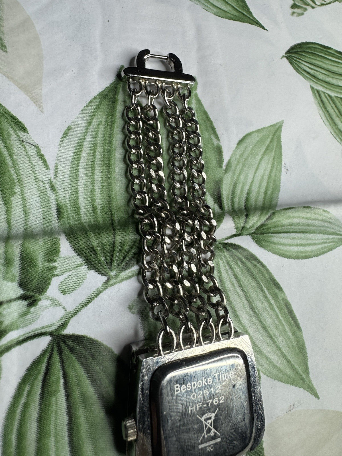 Bespoke Time 02512 Black HandBag Ladies Quartz Watch, new battery, fully working