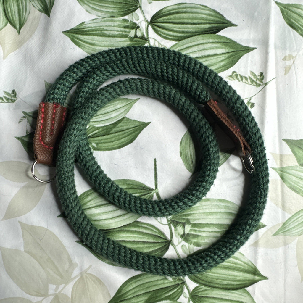 Beautiful Green Colour Climbing Rope Camera Neck Shoulder Strap