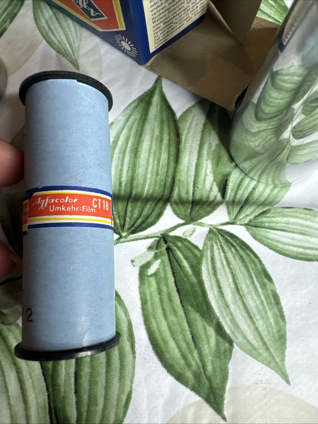 Agfa Color CT18 120 Expiry Jan1974 Film Expired Film