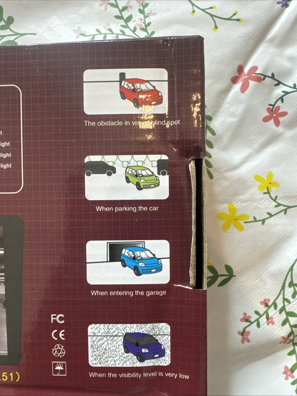 4x Parking Sensors Car Reverse Backup Rear Radar Alert System DualCore CPU desig