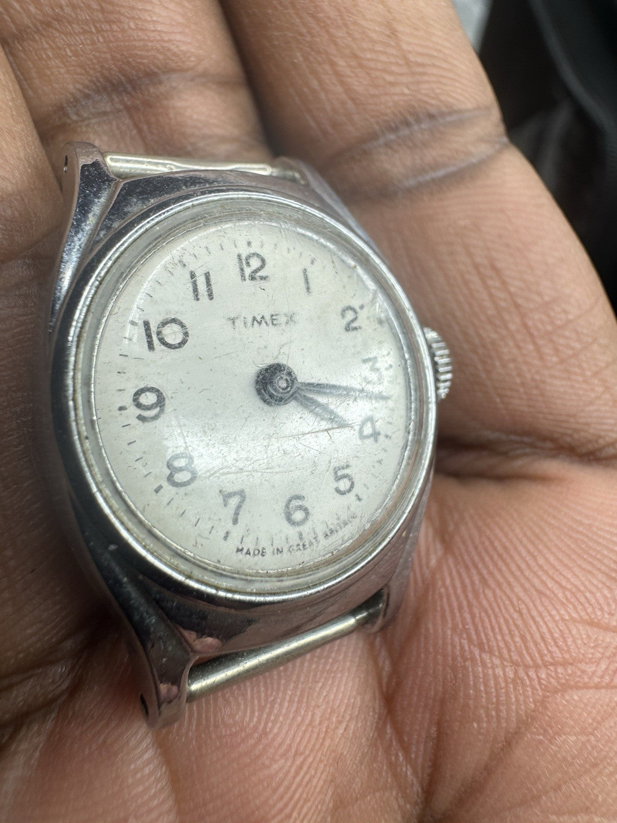 1960s Timex V-Conic Escapement Mechanical Watch made in Dundee Scotland, faulty