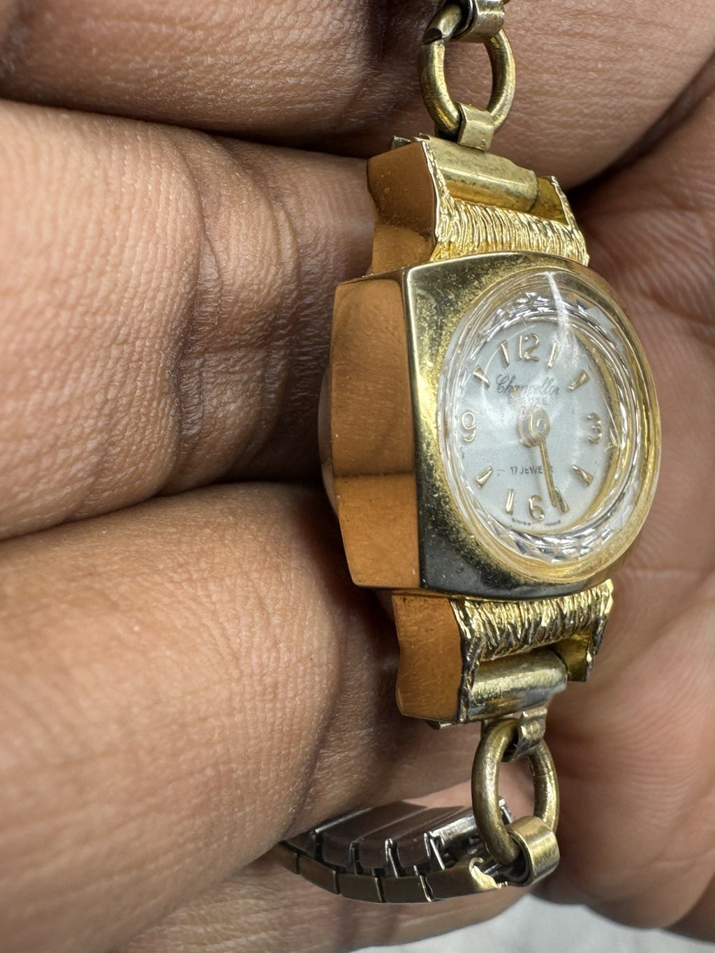 1970s Vintage Chancellor De Luxe Watch 17 Jewels Ladies Mechanical Wristwatch