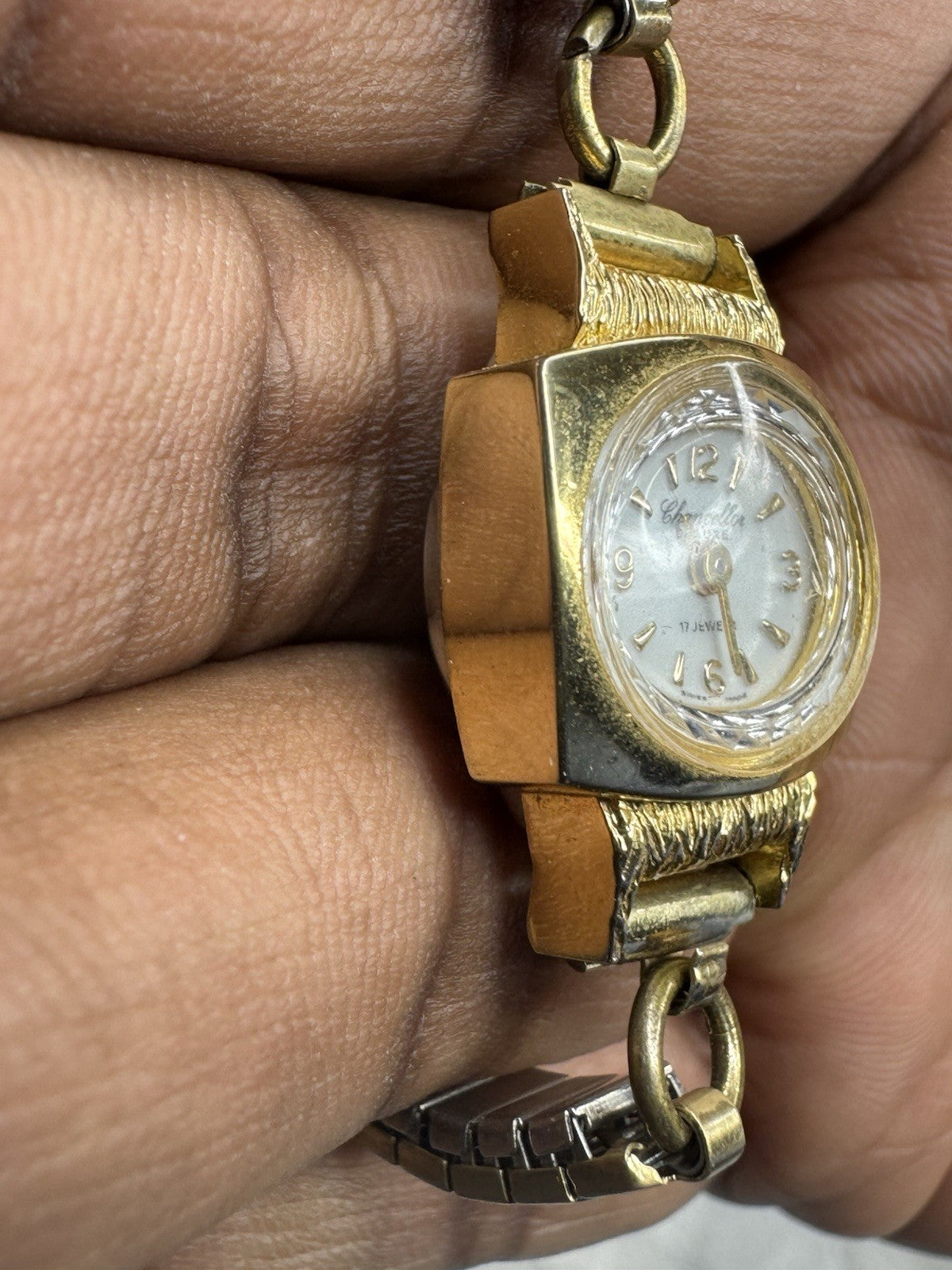 1970s Vintage Chancellor De Luxe Watch 17 Jewels Ladies Mechanical Wristwatch