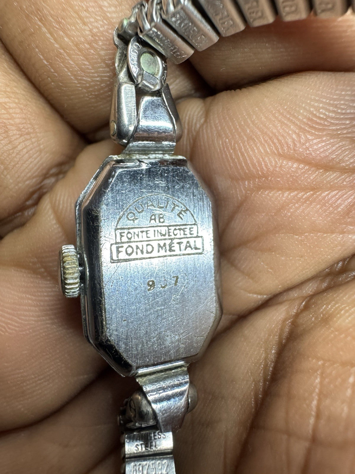 Burgana Antimagnetic Mechanical Ladies Watch, faulty