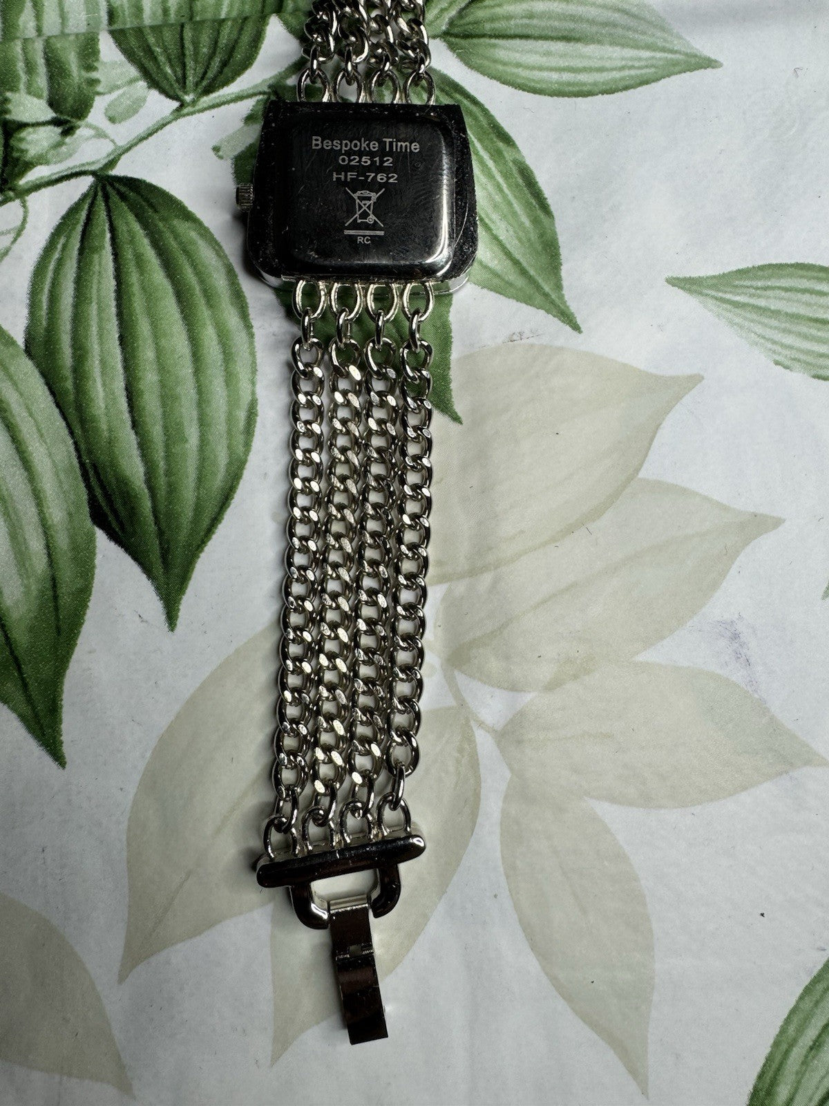 Bespoke Time 02512 Black HandBag Ladies Quartz Watch, new battery, fully working