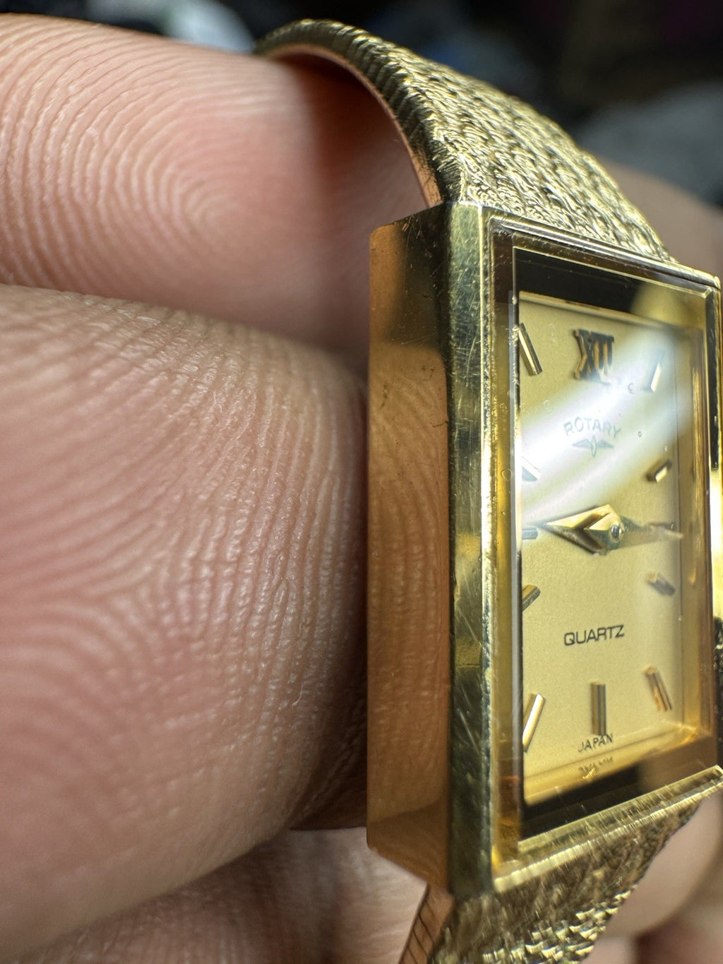 Beautiful ROTARY Gold-Plated Ladies Quartz Watch, Excellent Mint Condition