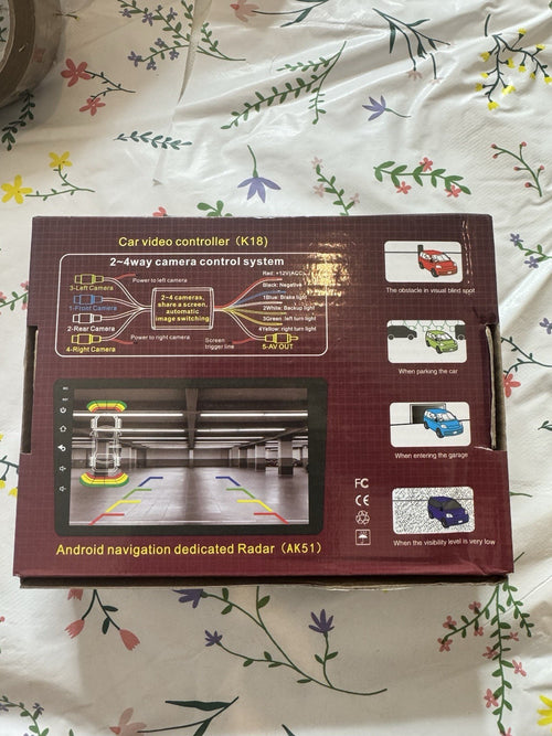 4x Parking Sensors Car Reverse Backup Rear Radar Alert System DualCore CPU desig