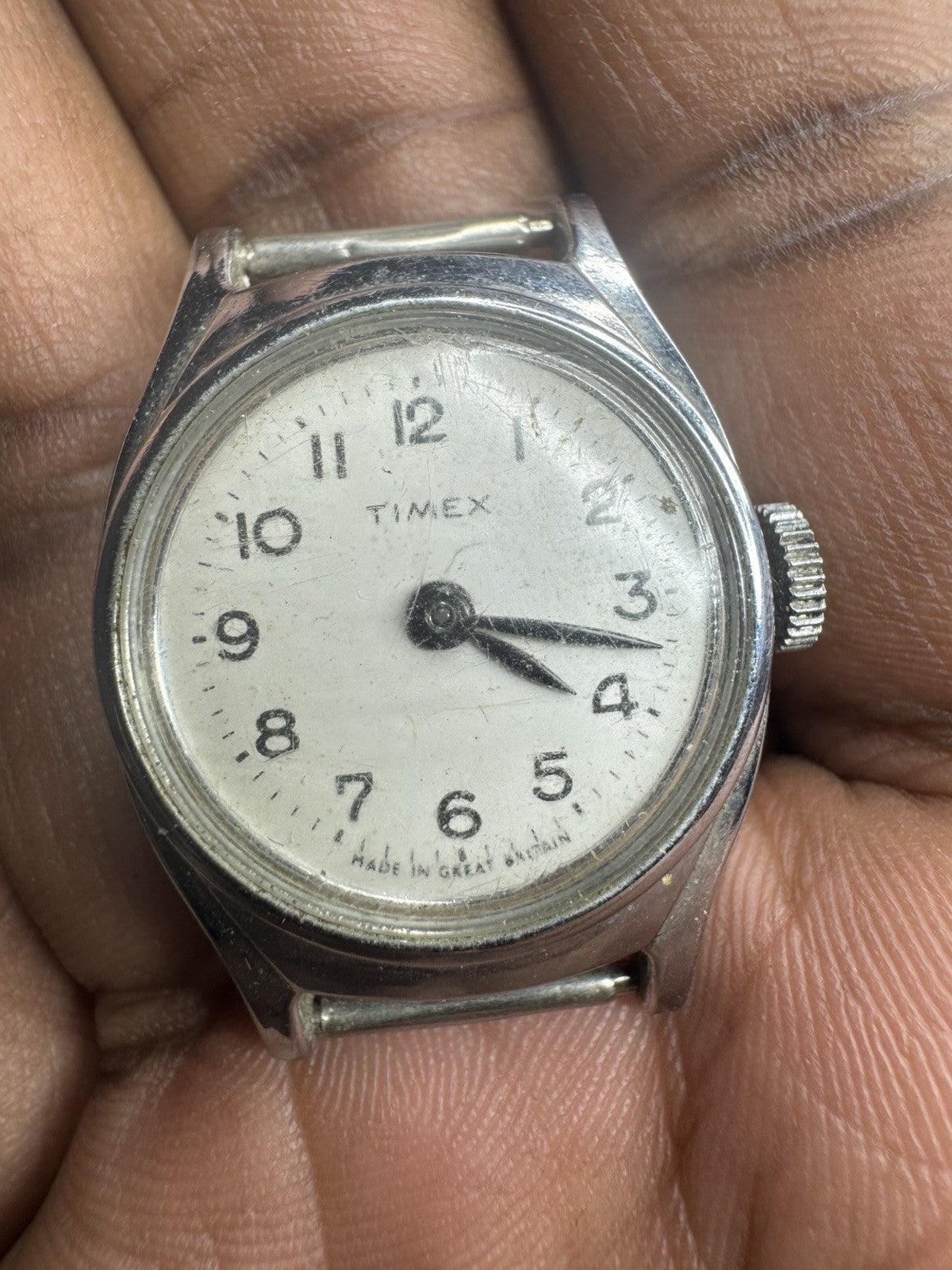 1960s Timex V-Conic Escapement Mechanical Watch made in Dundee Scotland, faulty