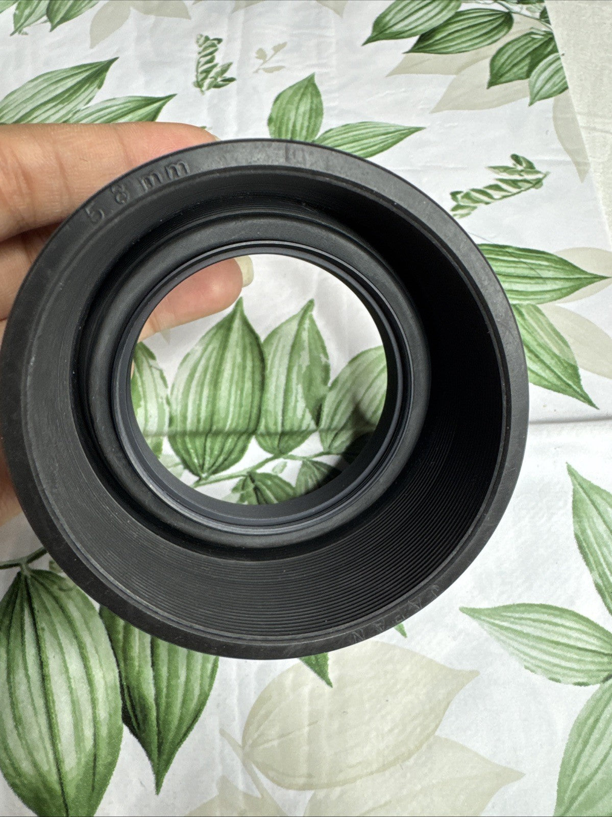 58mm Lens Hood Made In Japan Vintage Camera Accessory