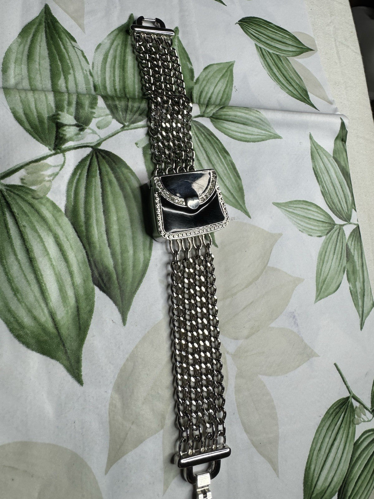 Bespoke Time 02512 Black HandBag Ladies Quartz Watch, new battery, fully working