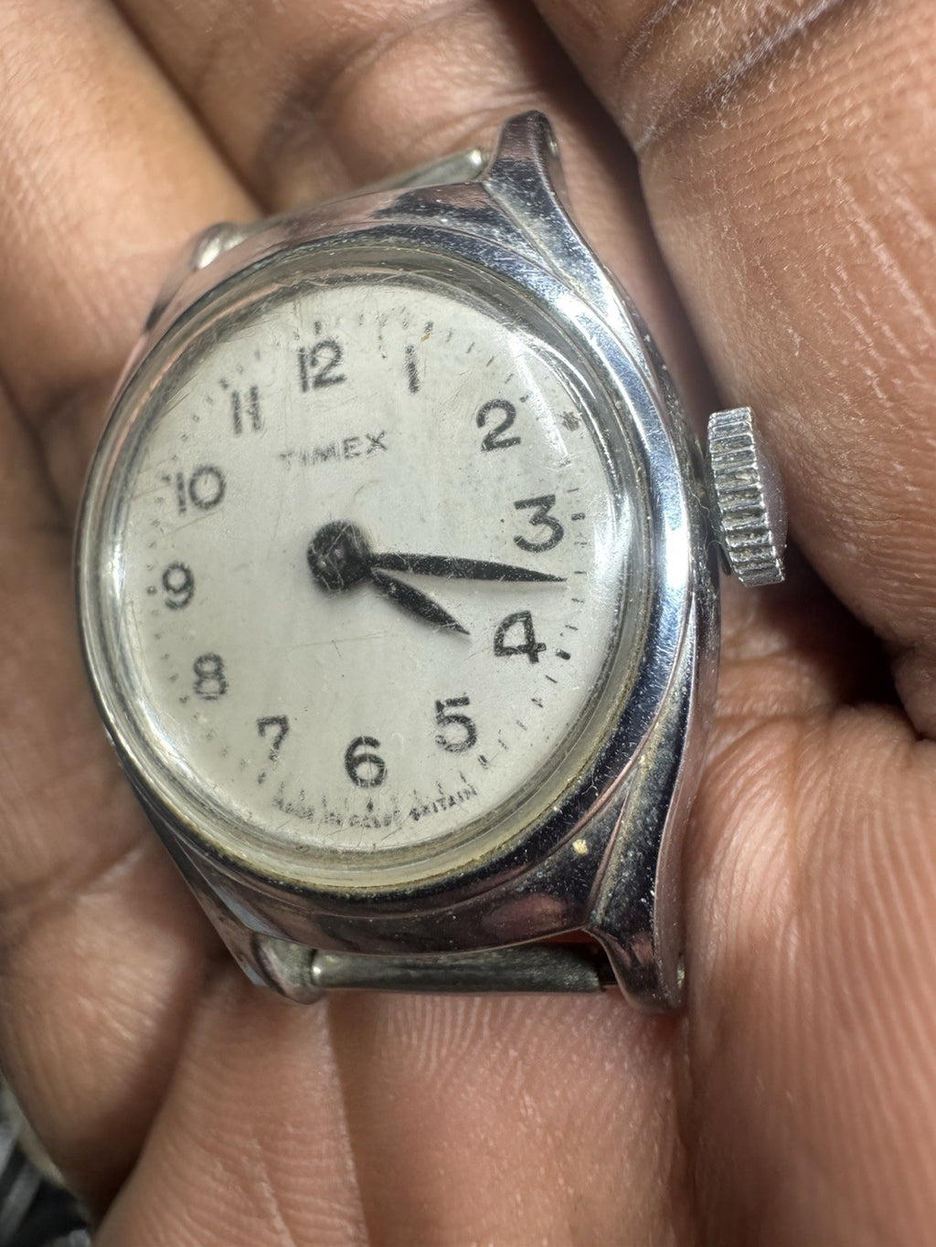 1960s Timex V-Conic Escapement Mechanical Watch made in Dundee Scotland, faulty