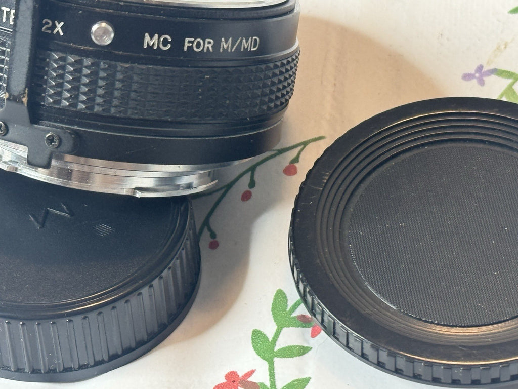 Alco 7-Element Auto Teleconverter Lens 2x MC for M/MD, Made in Japan