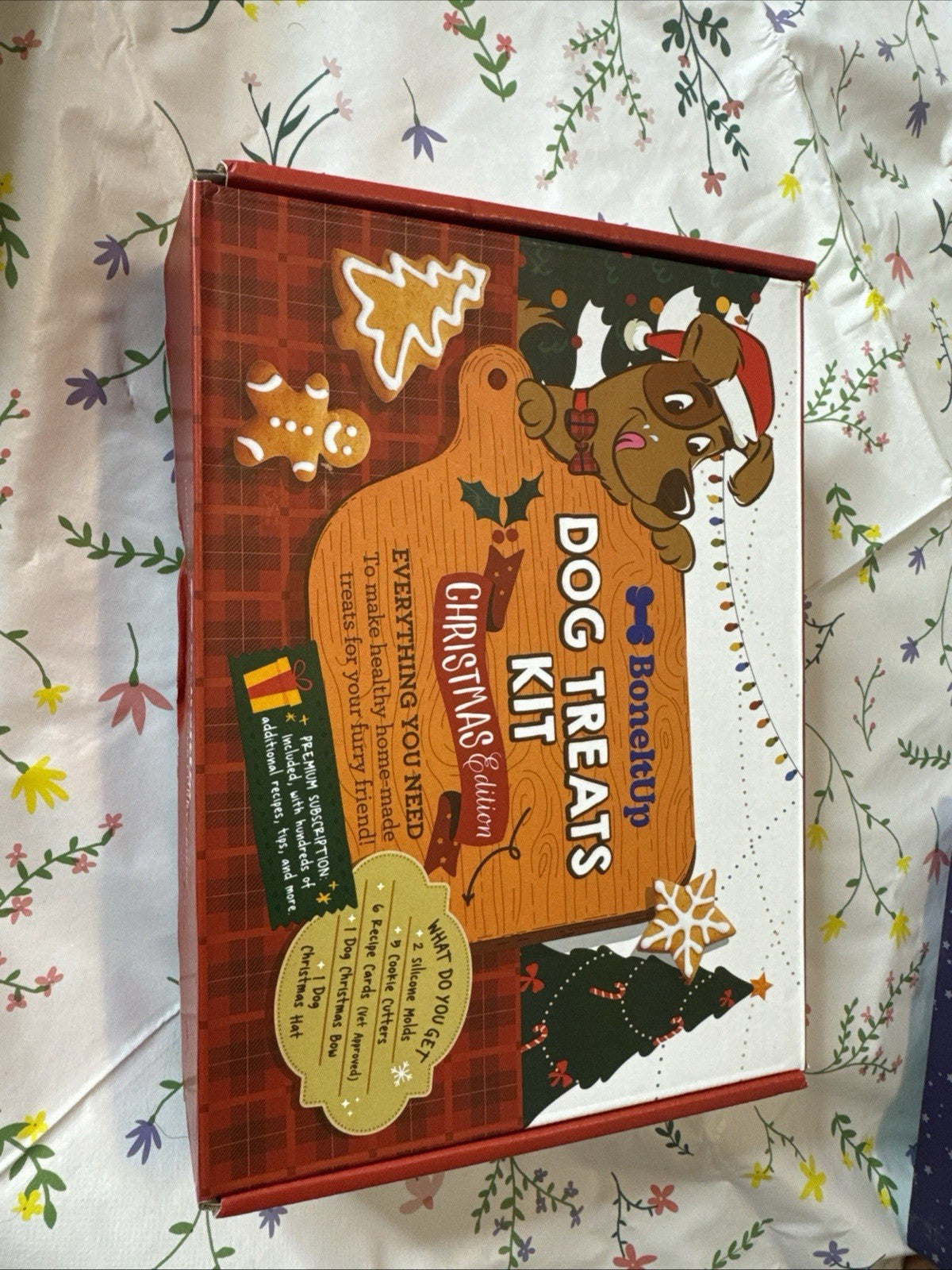 BoneItUp Home-Made Dog Treats Kit Christmas Edition