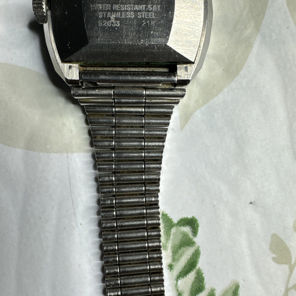 1970s Vintage Luxury Favre-Leuba Searaider II Daymatic Automatic Watch, working