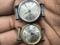 2x Timex Gold & Silver Tone Ladies Mechanical Watch, faulty, only for spare